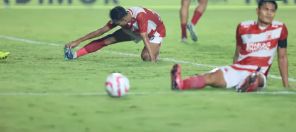 Madura United Sesalkan Hilangnya Konsentrasi di Akhir Laga