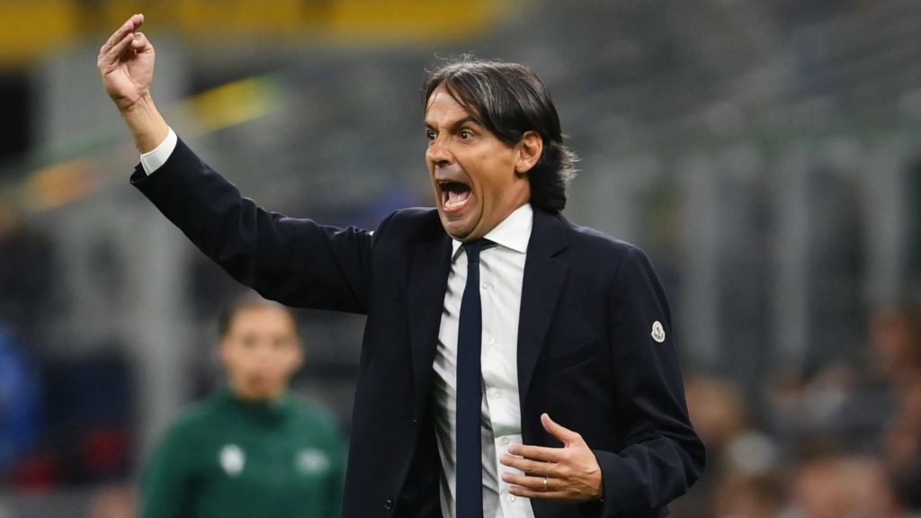 Pelatih Inter Milan Simone Inzaghi