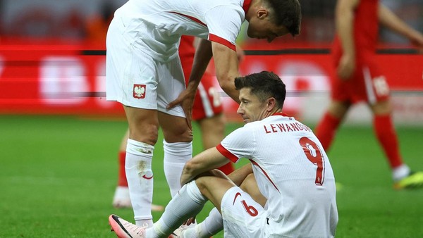 Robert Lewandowski Cedera Menjelang Euro 2024