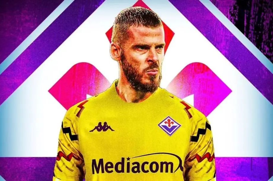 David De Gea Resmi Bergabung dengan Fiorentina