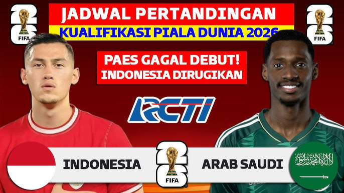 Timnas Indonesia Melawan Arab Saudi Kualifikasi Piala Dunia 2026