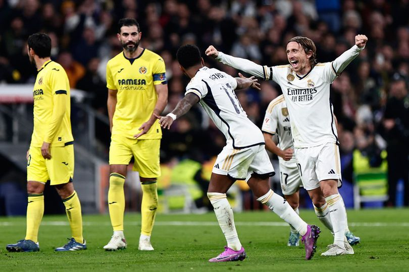 Kemenangan 2-0 atas Villarreal, Real Madrid Samai Poin Barcelona di Puncak Klasemen