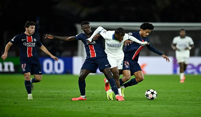 PSG Ditahan Imbang PSV 1-1: Drama Sengit di Parc des Princes