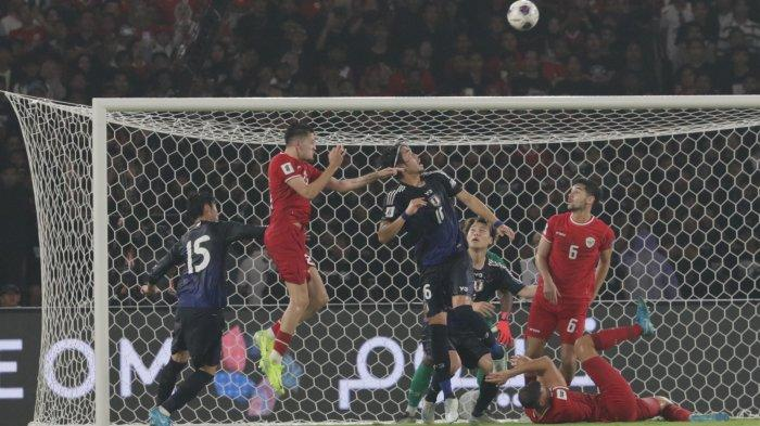 Indonesia Takluk 0-4 dari Jepang di Kualifikasi Piala Dunia