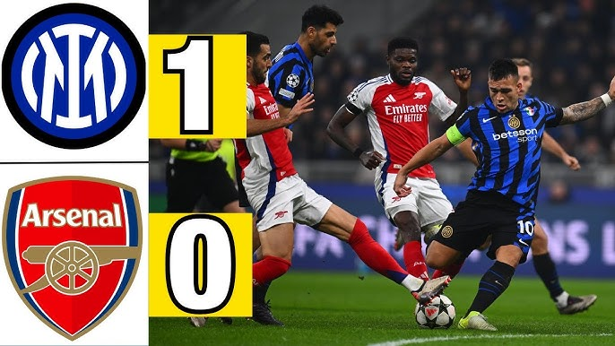 Gol Tunggal! Inter Milan Tundukkan Arsenal 1-0 di Liga Champions