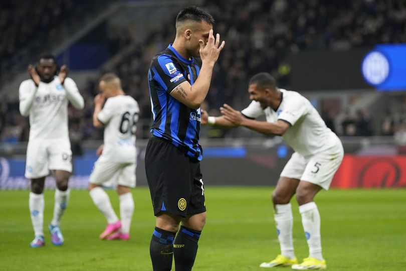 Inter Milan dan Napoli Berbagi Poin, Laga Sengit Berakhir Imbang 1-1